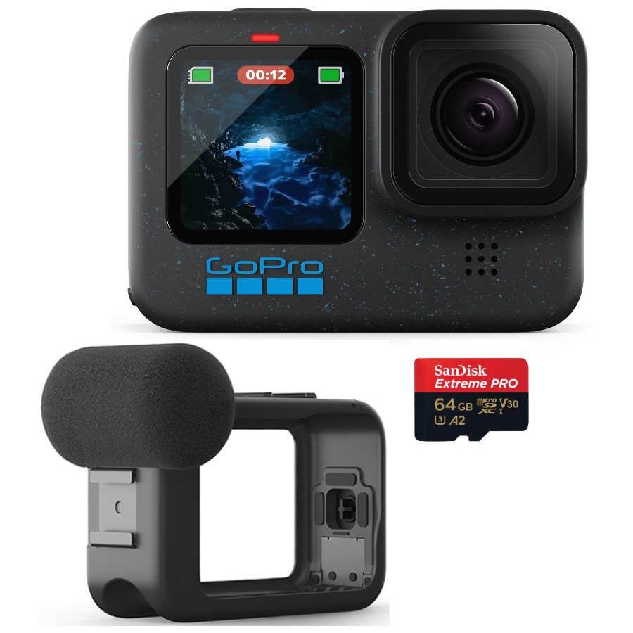 GoPro HERO 12 Noir Media Kit